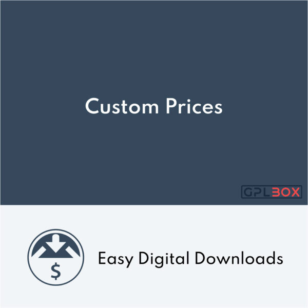 Easy Digital Downloads Custom Prices Easy Digital Downloads Custom Prices