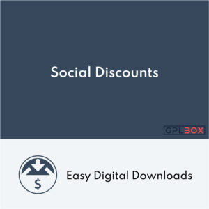 Easy Digital Downloads Social Discounts