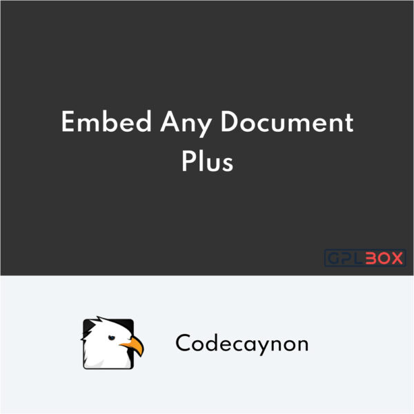 Embed Any Document Plus WordPress Plugin Embed Any Document Plus WordPress Plugin