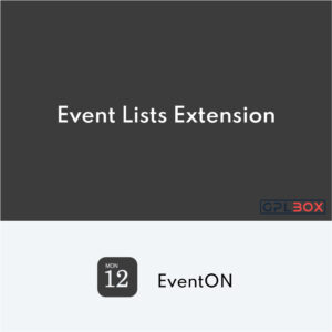 EventOn Event Lists Extension