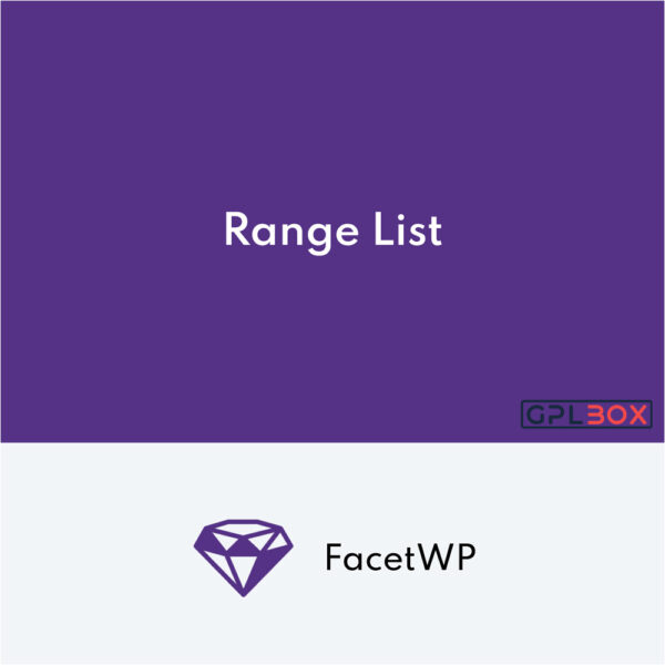 FacetWP Range List