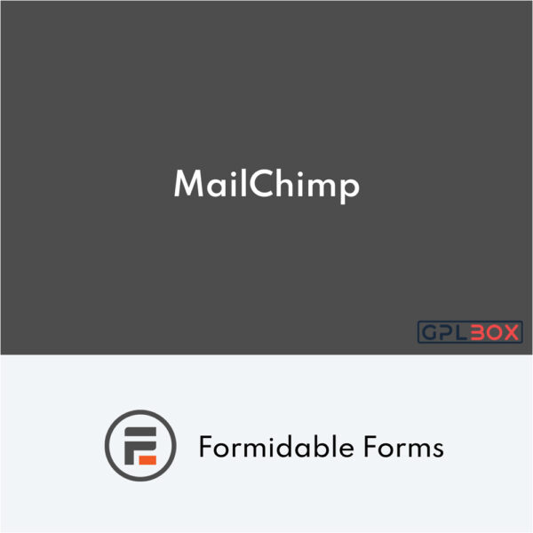 Formidable Forms MailChimp Formidable Forms MailChimp