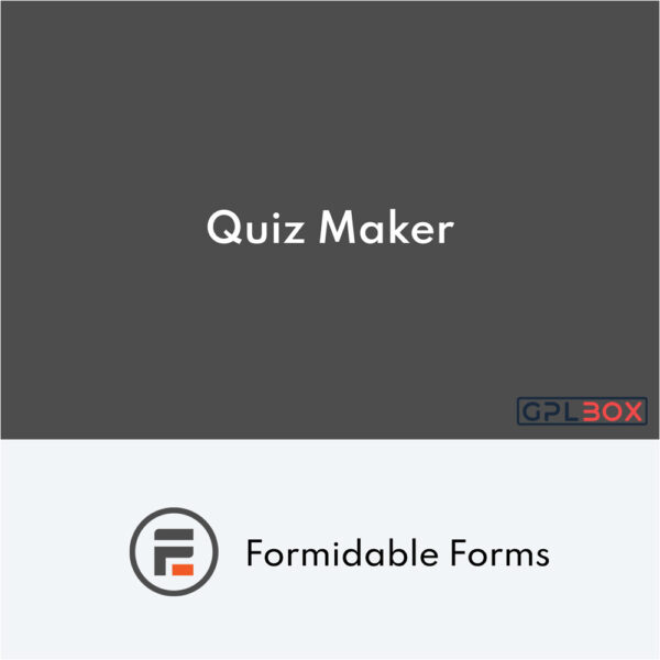 Formidable Forms Quiz Maker Formidable Forms Quiz Maker