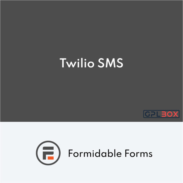 Formidable Forms Twilio SMS