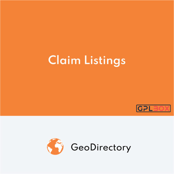 GeoDirectory Claim Listings