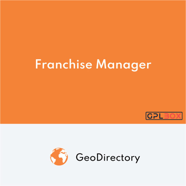GeoDirectory Franchise Manager GeoDirectory Franchise Manager
