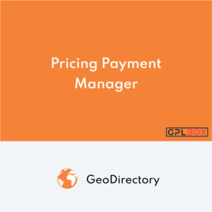 GeoDirectory Pricing Payment Manager