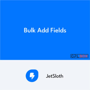 Jetsloth Gravity Forms Bulk Add Fields