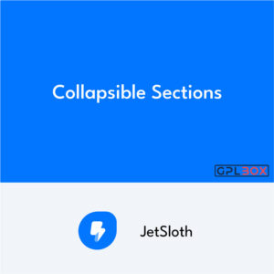 Jetsloth Gravity Forms Collapsible Sections