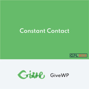 GiveWP Constant Contact