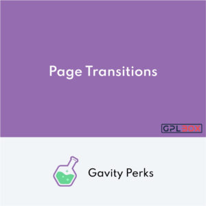 Gravity Perks Page Transitions