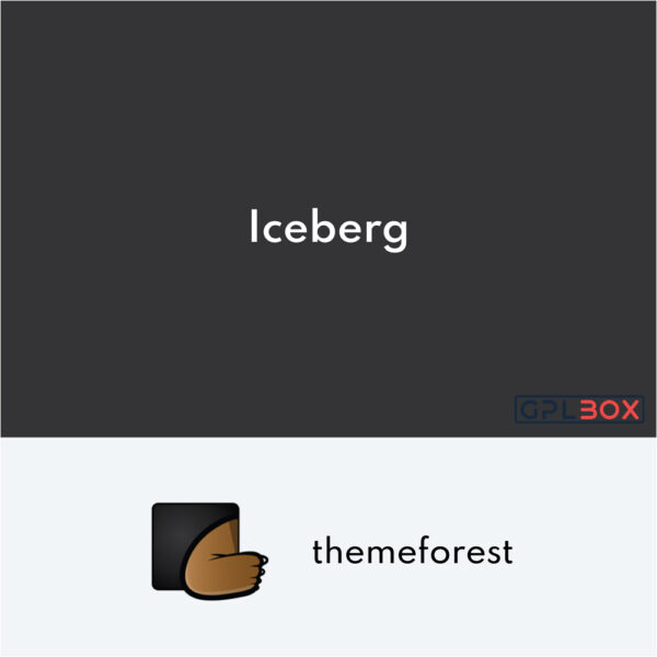 Iceberg Simple et Minimal Personal Theme Iceberg Simple et Minimal Personal Theme