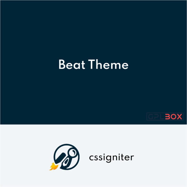 CSS Igniter Beat WordPress Theme