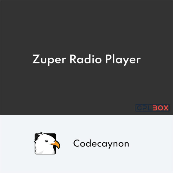 Zuper Shoutcast et Icecast Radio Player With History Zuper Shoutcast et Icecast Radio Player With History