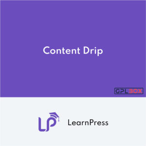 LearnPress Content Drip