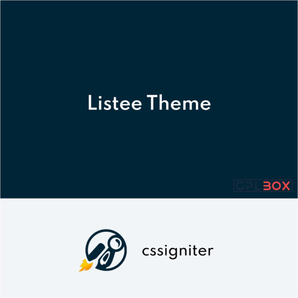 CSS Igniter Listee WordPress Theme CSS Igniter Listee WordPress Theme