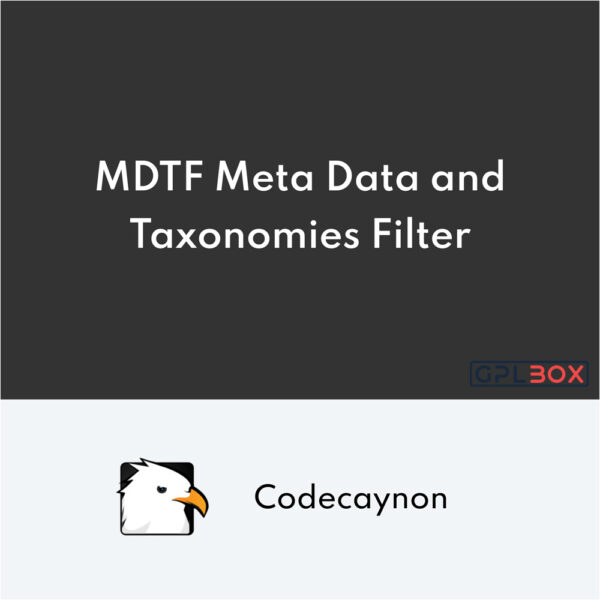 MDTF WordPress Meta Data et Taxonomies Filter MDTF WordPress Meta Data et Taxonomies Filter