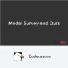 Modal Survey et Quiz Plugin