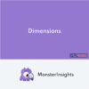 MonsterInsights Dimensions Addon