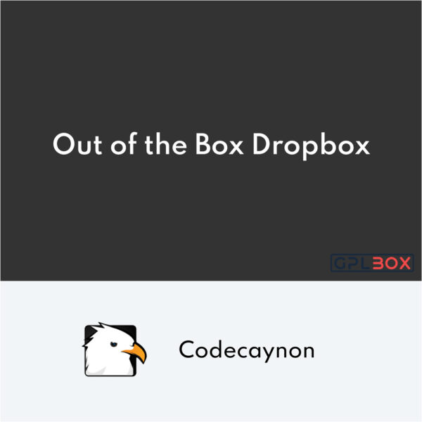 Out of the Box Dropbox plugin pour WordPress
