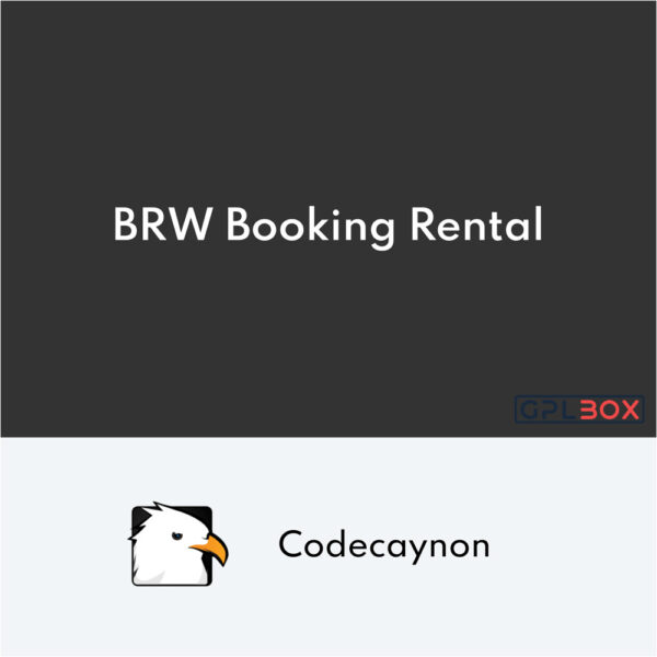 BRW Booking Rental Plugin WooCommerce