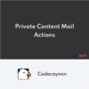 Private Content Mail Actions Addon