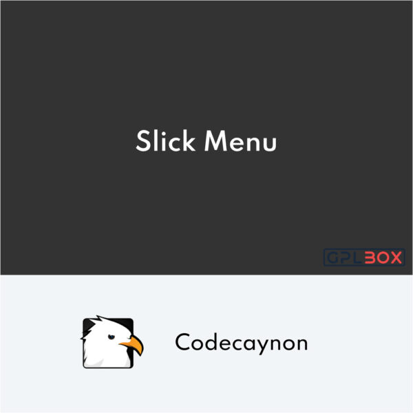 Slick Menu Responsive WordPress Vertical Menu