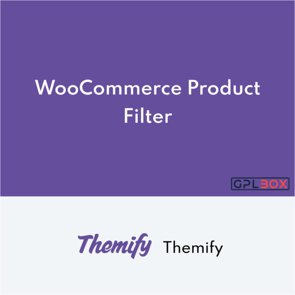 Themify WooCommerce Product Filter Themify WooCommerce Product Filter