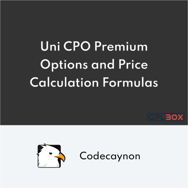 Uni CPO Premium Options et Price Calculation Formulas