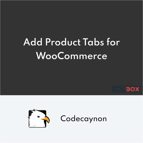 Add Product Tabs for WooCommerce