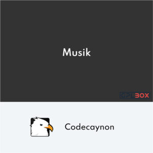 Musik WordPress Admin Theme