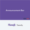 Themify Announcement Bar