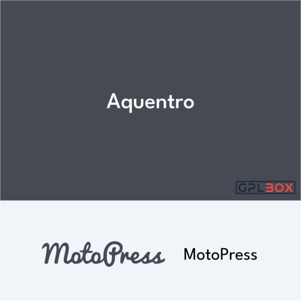 MotoPress Aquentro