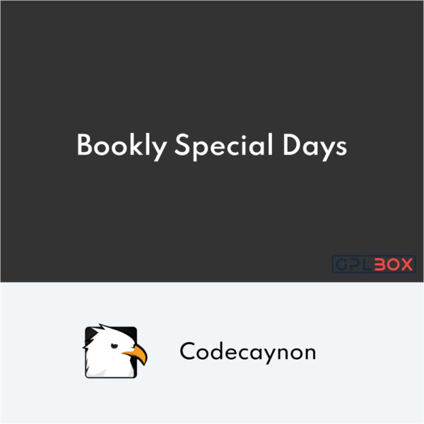 Bookly Special Days Addon Bookly Special Days Addon
