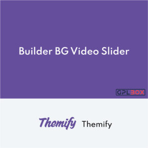 Themify Builder BG Video Slider