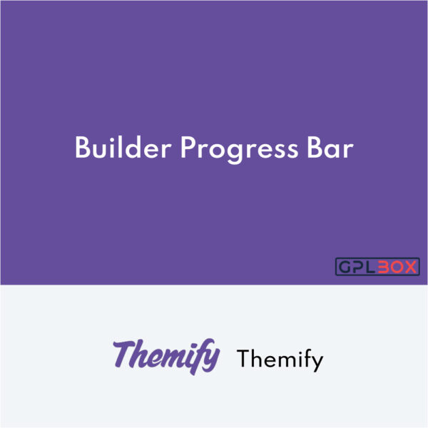 Themify Builder Progress Bar