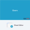 WP Sheet Editor Users
