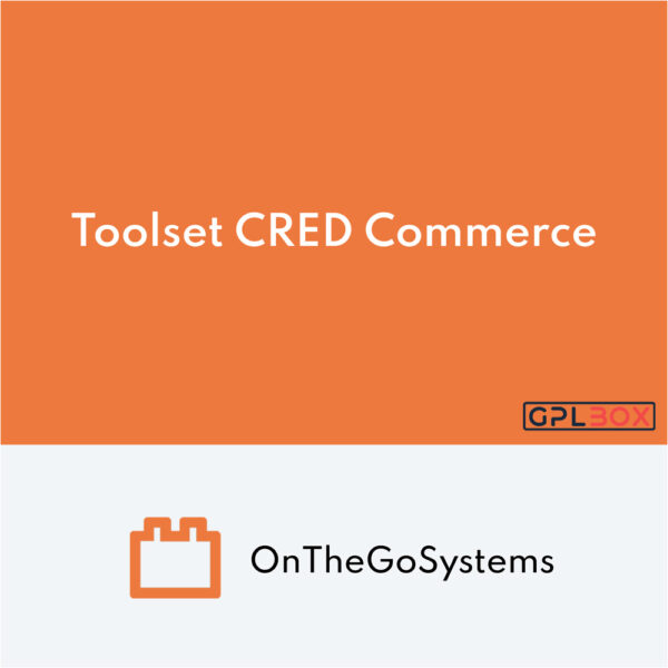 Toolset CRED Commerce