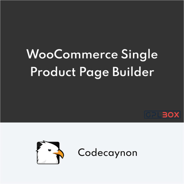 WooCommerce Single Product Page Builder WooCommerce Single Product Page Builder