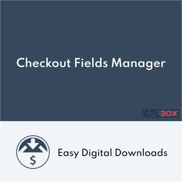 Easy Digital Downloads Checkout Fields Manager