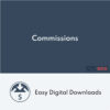 Easy Digital Downloads Commissions