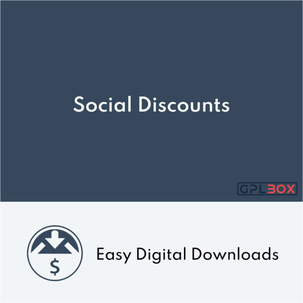 Easy Digital Downloads Social Discounts