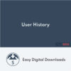 Easy Digital Downloads User History