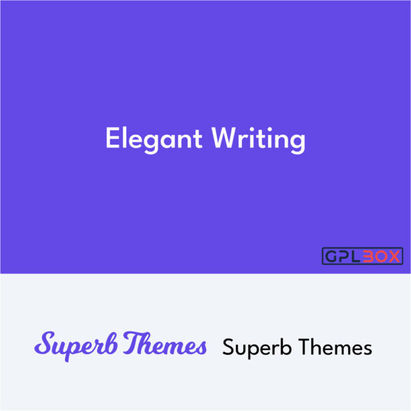 Elegant Writing Elegant Writing