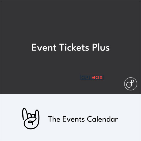 The Events Calendar Event Tickets Plus