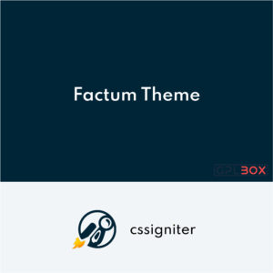 CSS Igniter Factum WordPress Theme