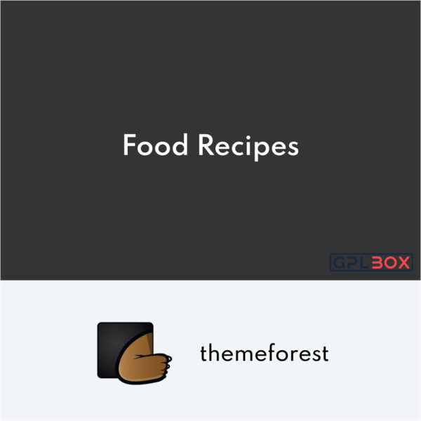 Food Recipes WordPress Theme Food Recipes WordPress Theme