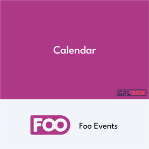 FooEvents Calendar