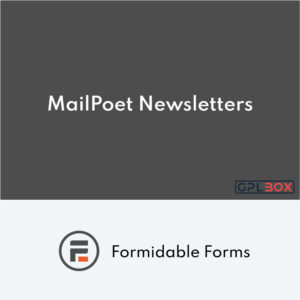 Formidable Forms MailPoet Newsletters