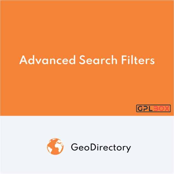 GeoDirectory Advanced Search Filters